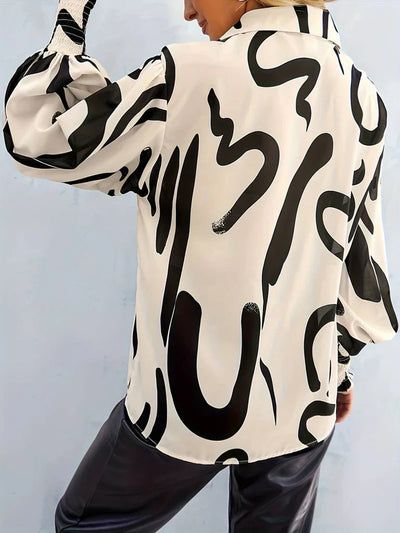 Sophie – Elegante Damenbluse mit Plisseedetails stilvoll und zeitlos