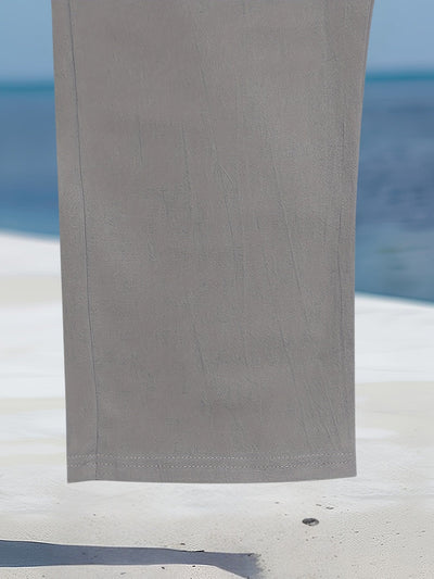 Aznar - Lässig Leinen Elastisch Hose