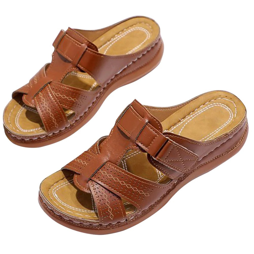 Lurenza® | Bequeme Sommerschlupf-Sandalen