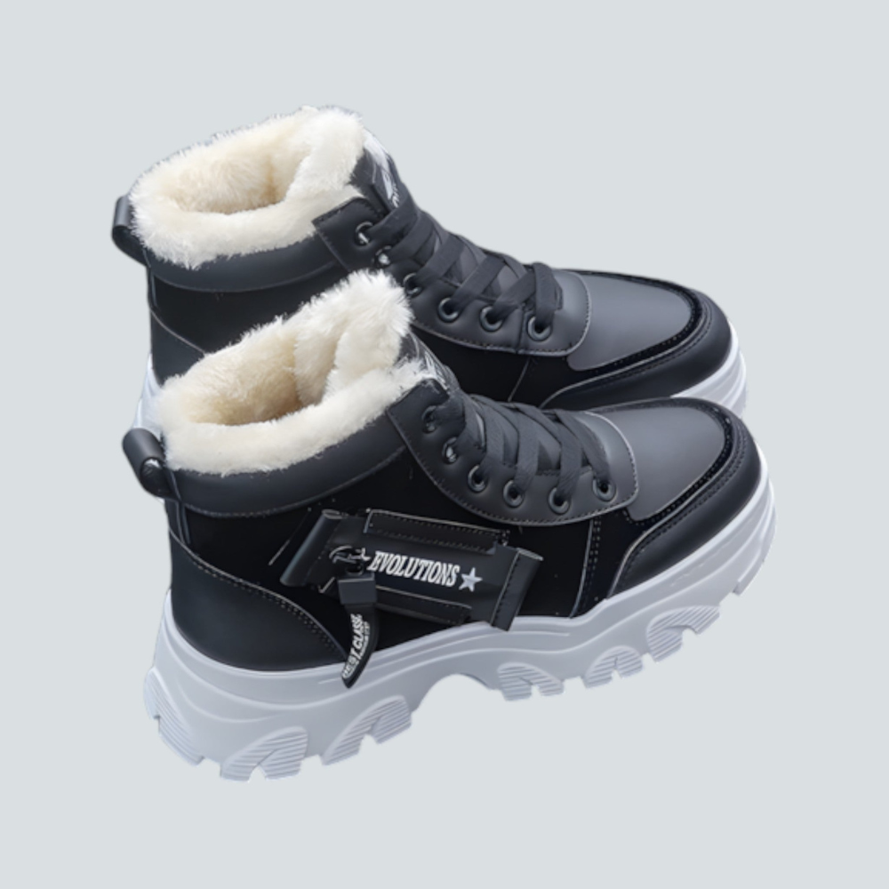 Ria – Trendige Winterboots mit Fellfutter