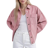 Celina | Elegante Jacke im entspannten Vintage-Stil – Pink