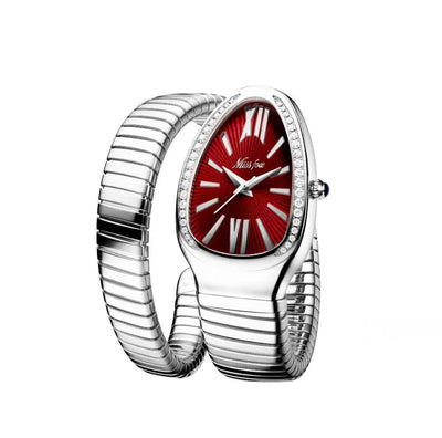 Edelstahl Schlangen Armbanduhr Nr. 351