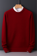 Sterling Kaschmir-Couture-Pullover – Rot