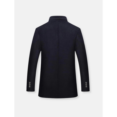 Herren Trenchcoat Mit Langen Ärmeln | Reißverschluss