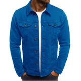 Casual Herren Denim Jacke - Mason – Blau