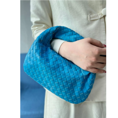 Damen Stylische Geflochtene Knotenhenkel Hand Tasche | Klein