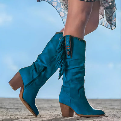 RAYLA - RETRO WESTERN COWBOY STIEFEL