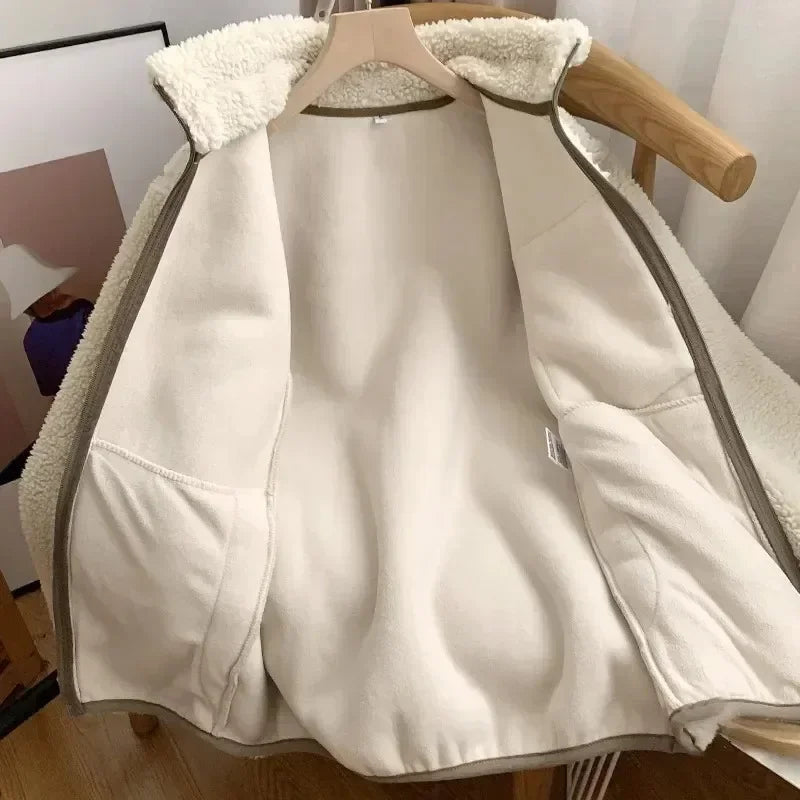 Albrecht® | Flauschige Fleecejacke mit Brusttasche