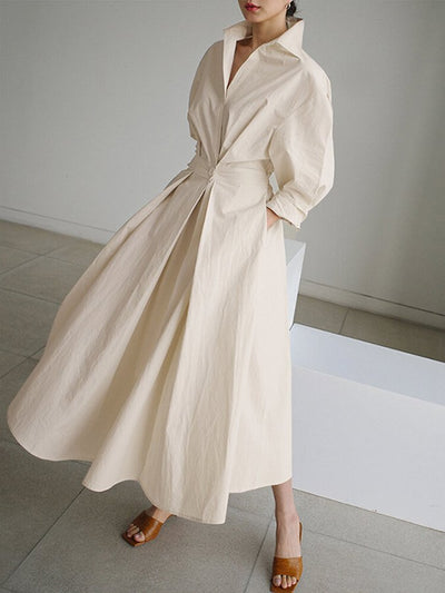 Damen Abendkleid Mit Stehkragen | Midi