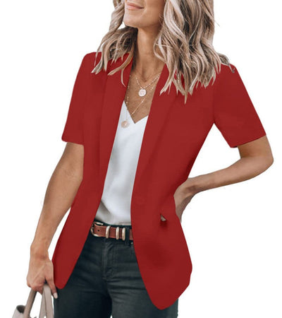 Danila | Modern Short-Sleeve Blazer – SAGE™