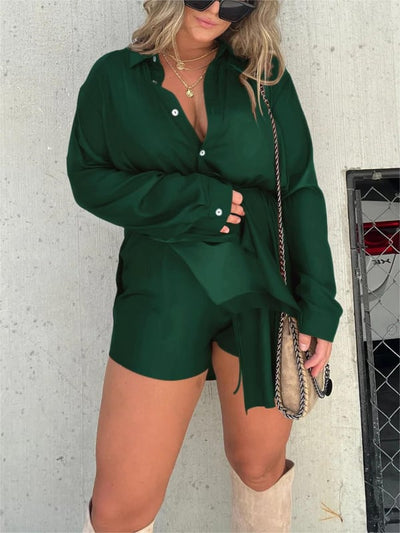 Bronte® | Damenbluse Stella mit langen Ärmeln, einfarbig