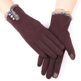 Touchscreen-Handschuhe – Lila A