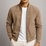 KALTBERG | WILDLEDERJACKE FÜR HERREN – Braun