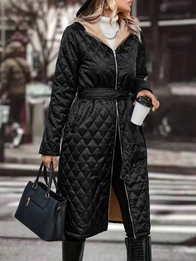 Alina® | Gestepper Kapuzenmantel