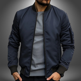 Christof | Herren Elegante Leichtgewichtjacke – Leichte Herrenjacke Elegant 2026 – Blau