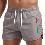 Halden - Schnelltrocknende Badeshorts – Grau