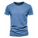 Herren Kurzarm T-Shirt 1+1 Frei – Denimblau