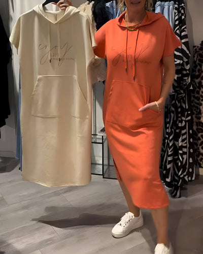 VALE | Saskia™ – Casual Hoodie Dress