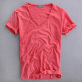 Maxim | Nachhaltiges Baumwoll-T-Shirt im Doppelpack – Rot