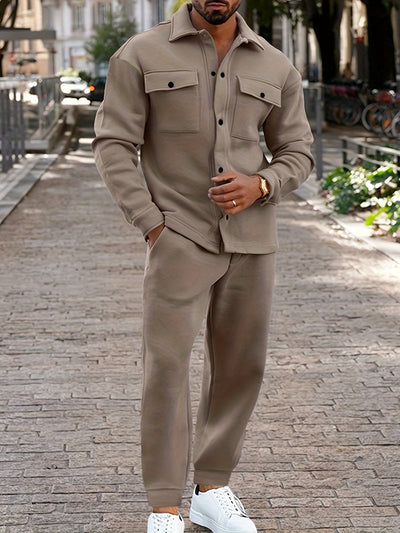 Lässiger 3D-Print Baumwolle Hoodie und Jogginghose Trainingsanzug für Herren | Perfekt für Outdoor-Aktivitäten