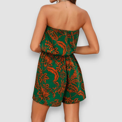 Nova | Tropical Print Jumpsuit