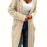 Ramona - extraweiche Strickweste – Beige