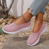 Damen Leichte Slip On Turnschuhe – Rosa