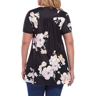 Roswitha® | Feminines Tunika-Top mit Faltenwurf