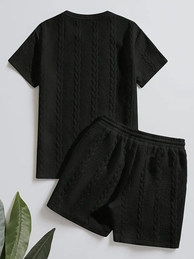 Archie – Lässiges Strick Zweiteiler Set