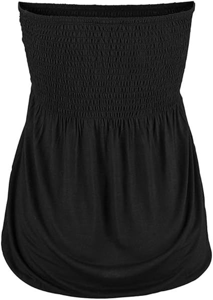 Traudel® | Schulterfreies Stretchkleid mit Smok-Detail