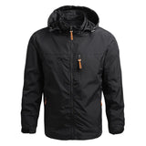 Brixton - Leichte Outdoor-Kapuzenjacke – Schwarz