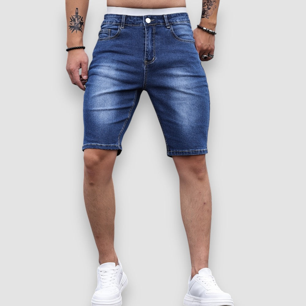 Lior | Stretch Denim Shorts