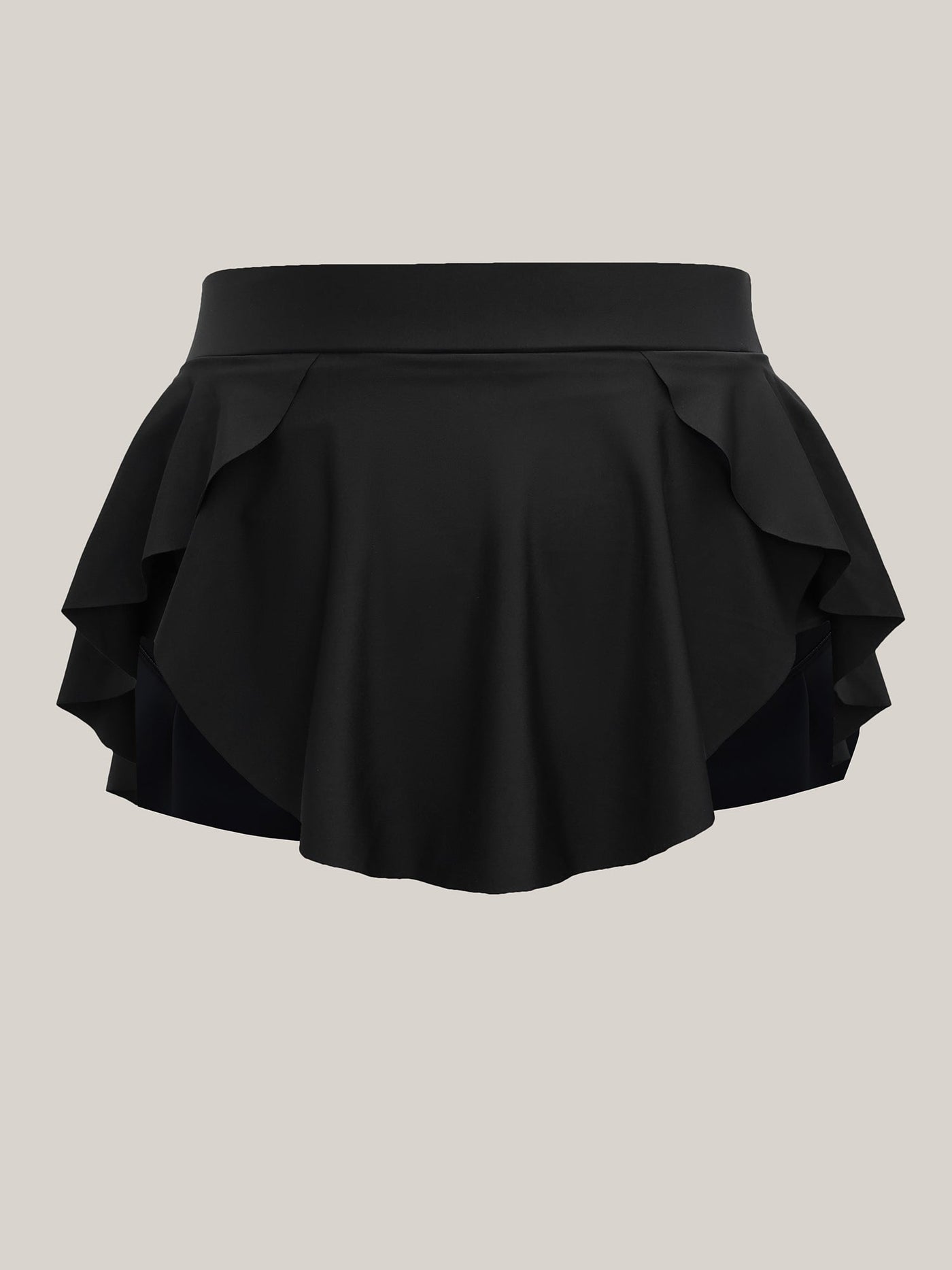 VALE Overlapping Cut Bikini Bottom with Hip Coverage