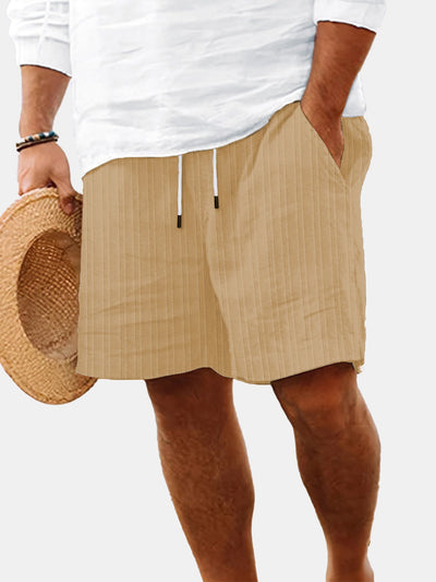 VALE Striped Swim Shorts with Vertical Pattern – Lightweight, Airy & Stylish