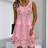 Coriselle - Soft-Touch-Sommerkleid – Pink