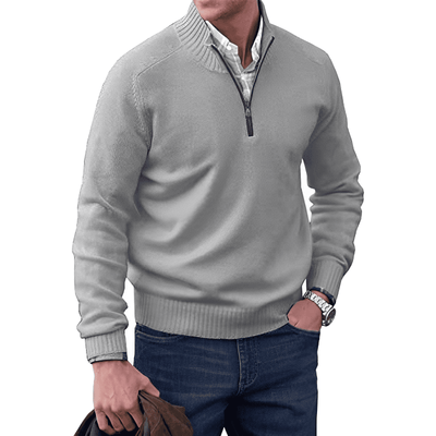 Pullover Herren Reißverschluss Winter | Warm Komfort