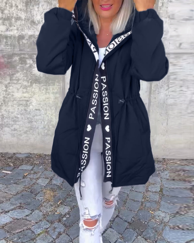 Klaudia® | Damen Jacke mit Reißverschluss