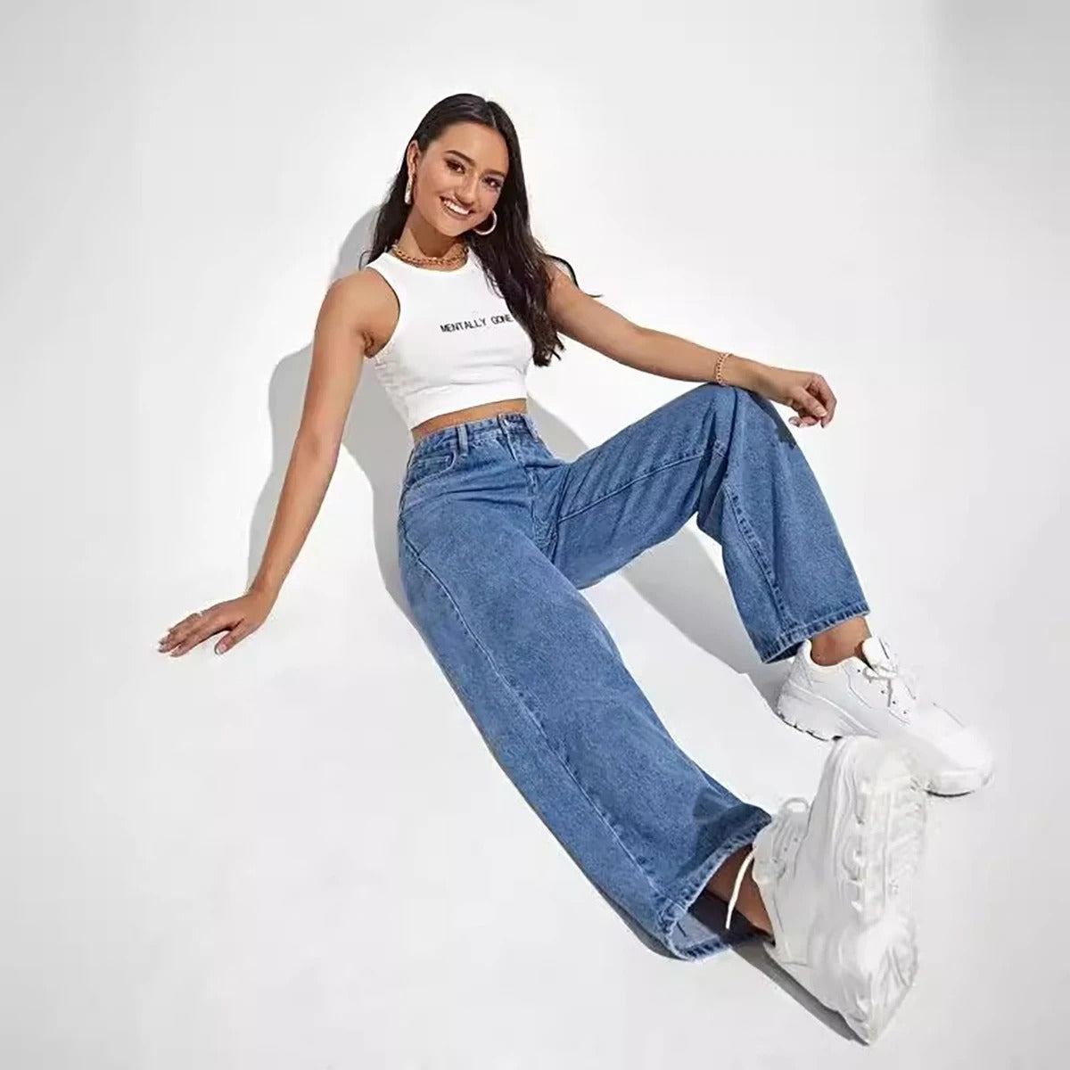 Thekla® | Weit geschnittene High-Waist Jeans