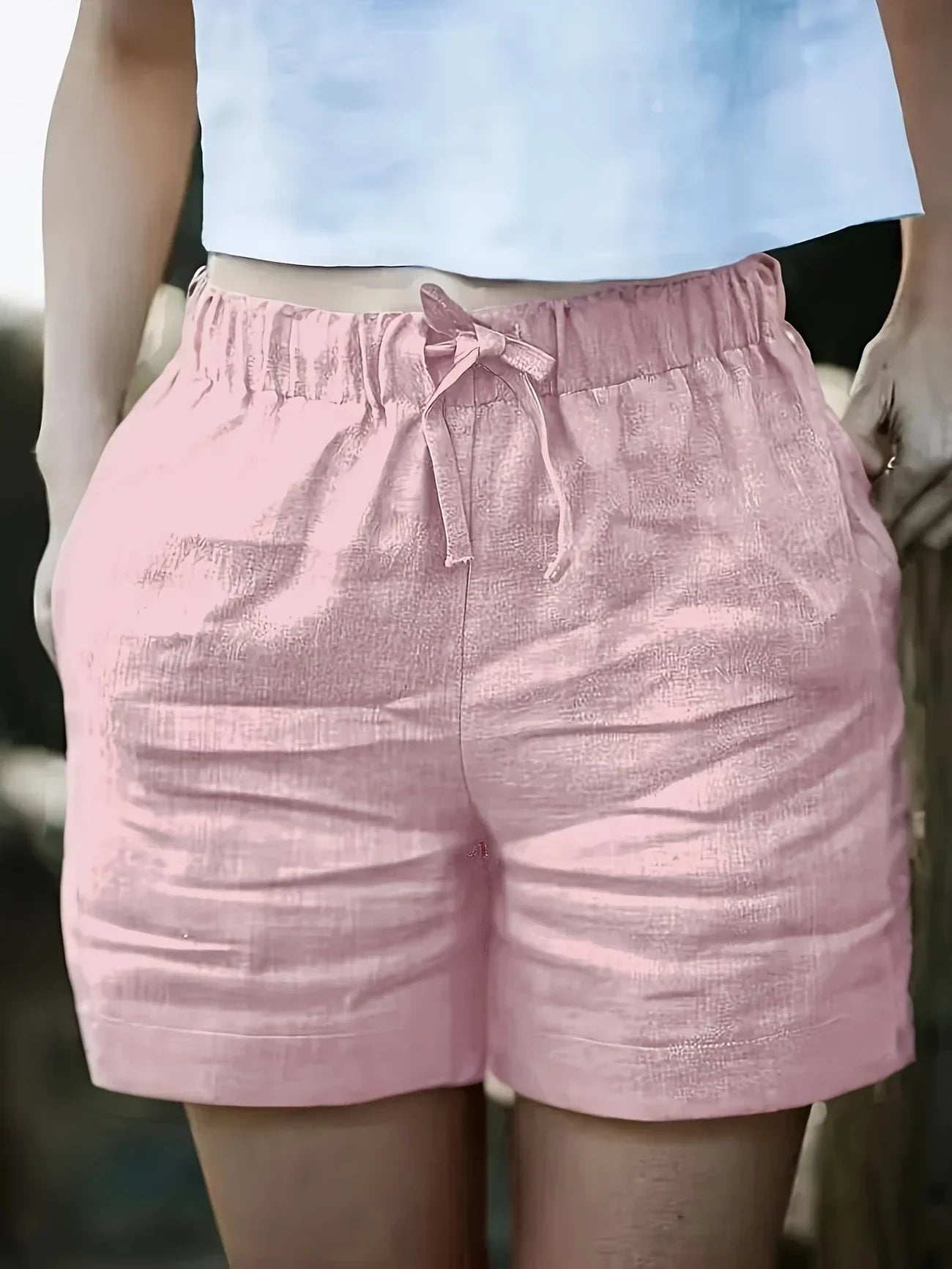 Niamh – Lässige Sommer Shorts Mit Tasche