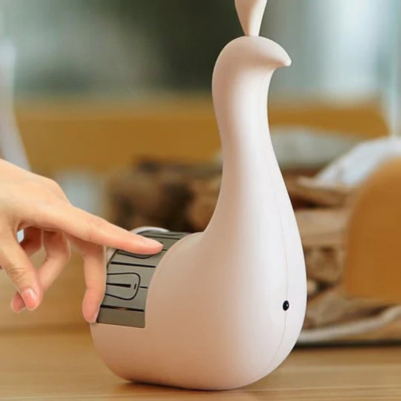 PeacockGlow LED-Projektionlampe – Dekorative Lampe mit Fernbedienung und Farbeffekten