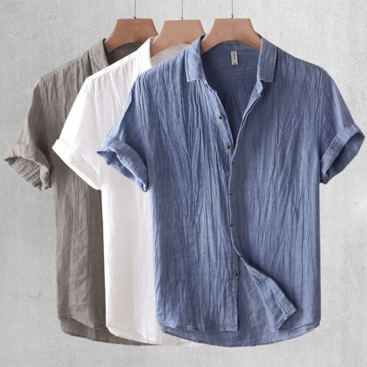 Herren Button-Down Sommer Poloshirt | Lässig