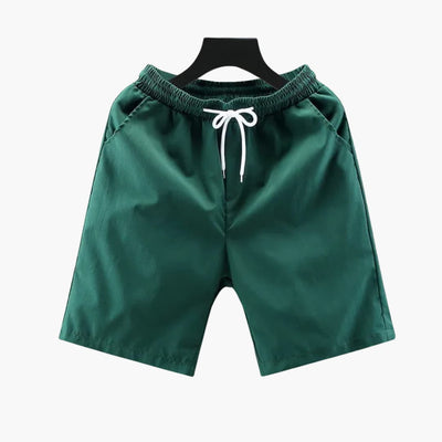 Lässige, knielange Herren-Sommer-Shorts mit Kordelzug