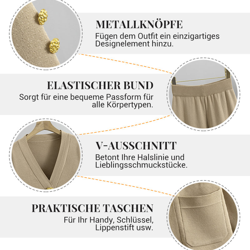 Vet-Elegantes 2-teiliges Set für Damen