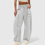 Claudia | Damenhose chic modern vielseitig kombinierbar – Grau
