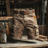 Jonard | Robuste Herren-Shorts mit praktischen Cargo-Taschen – Khaki
