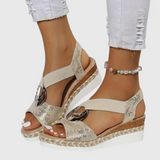 Orthopädische Wandersandalen für Damen – Beige 1
