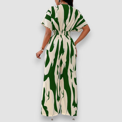 Victoria | Kurzärmeliger Jumpsuit