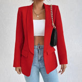 Karolin | Müheloser Stil Und Komfort Blazer – Rot