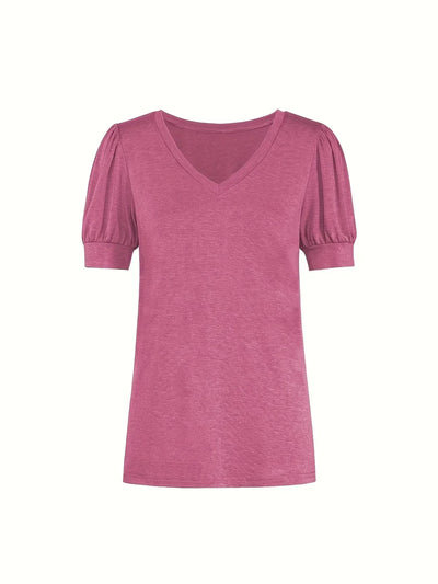 Kizzy – Atmungsaktives T-Hemd Mit Blütenblättern An Den Ärmeln