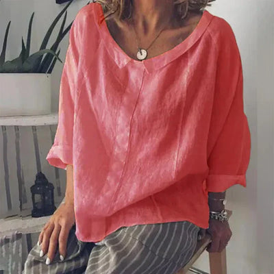 Amata® | Bequeme lockere Damenbluse Cool